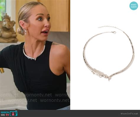 mary selling sunset gucci necklace|Netflix 'Selling Sunset' Season 7: Where to Get Mary Fitzgerald's .